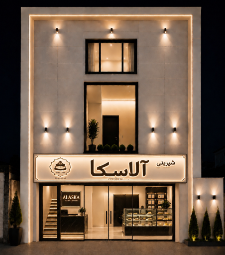 عکس شیرینی آلاسکا
