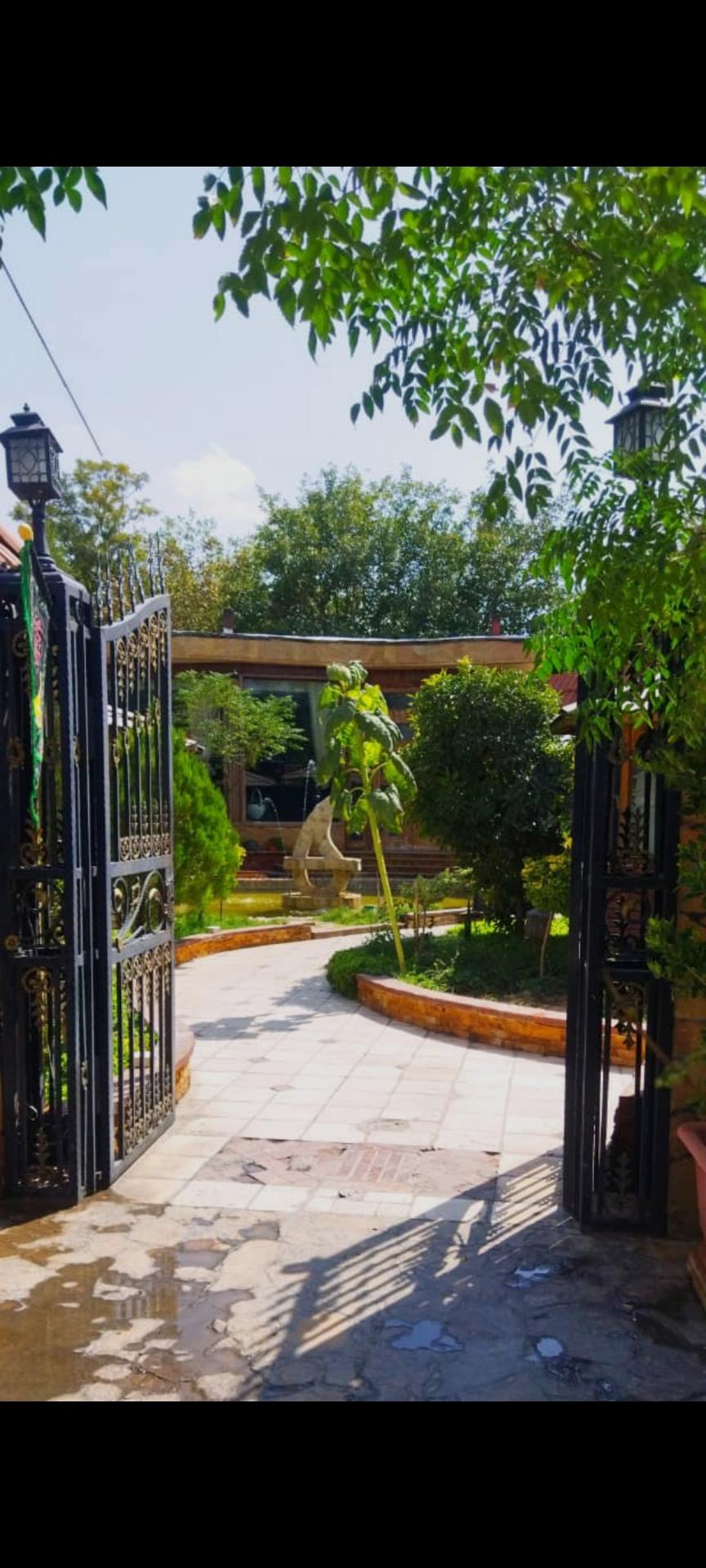 عکس باغچه رستوران ترنج 