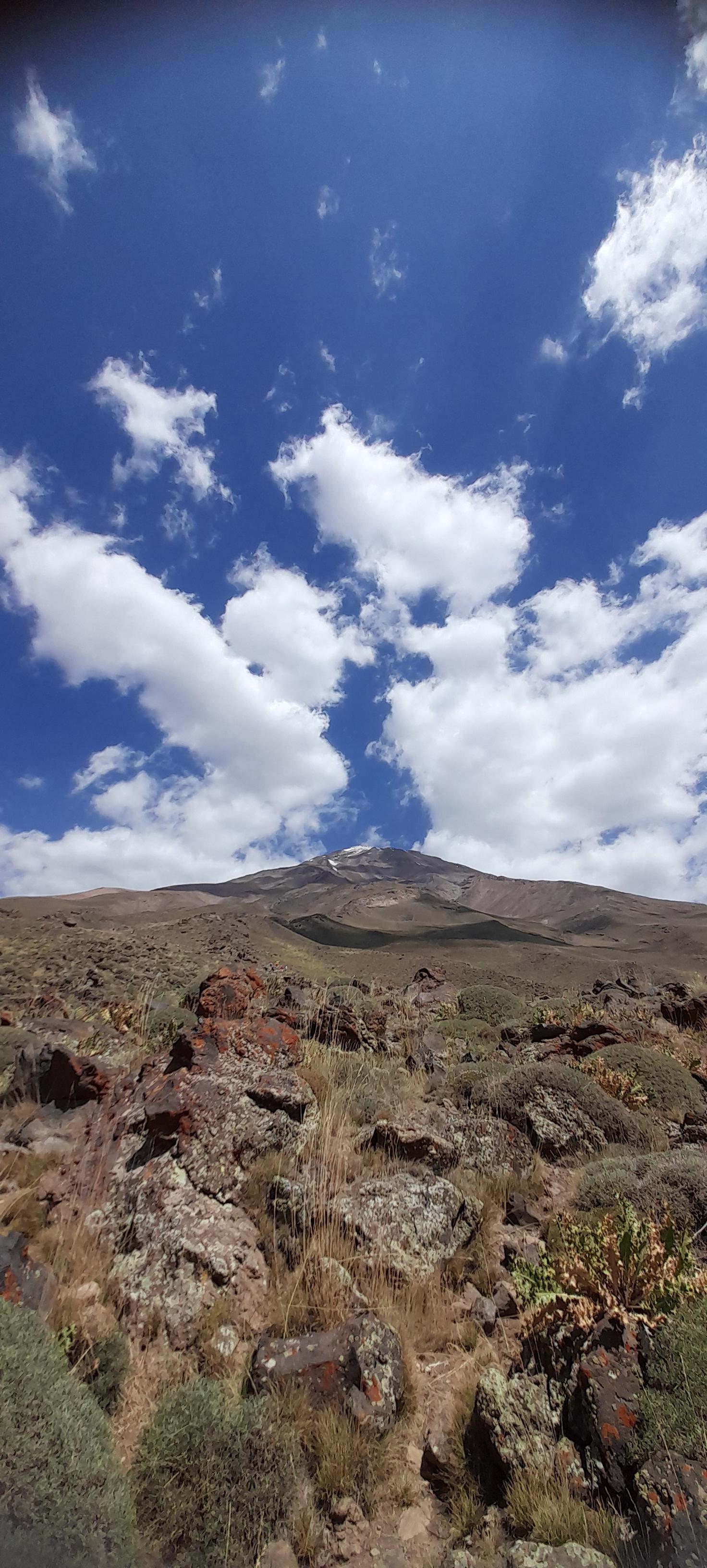 عکس آبشار یخی دامنه جنوبی دماوند 