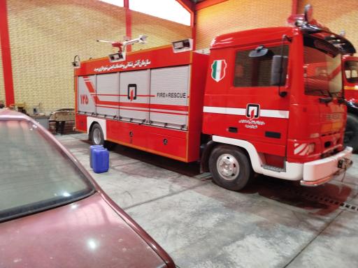 عکس آتش نشانی شماره ۳