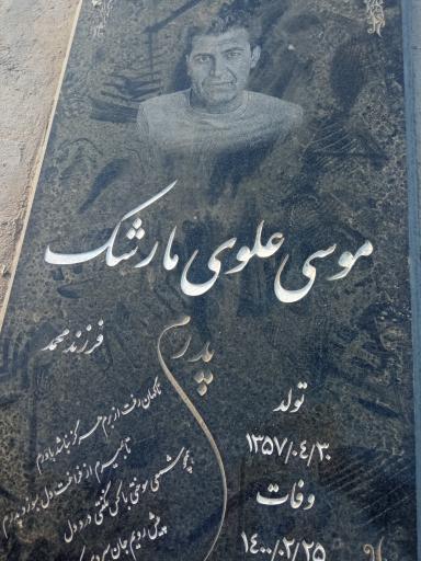 عکس آرامگاه مرحوم موسی علوی