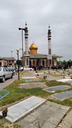 عکس گلزار شهدای سید امین السلطان غریب بنده