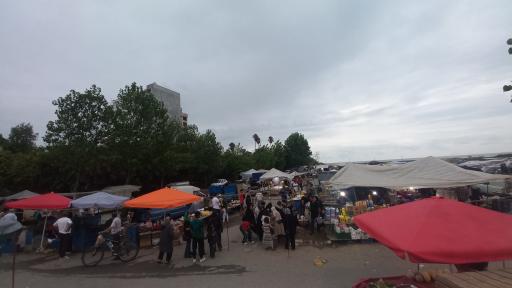 عکس بازار محلی پنجشنبه بازار رویان 