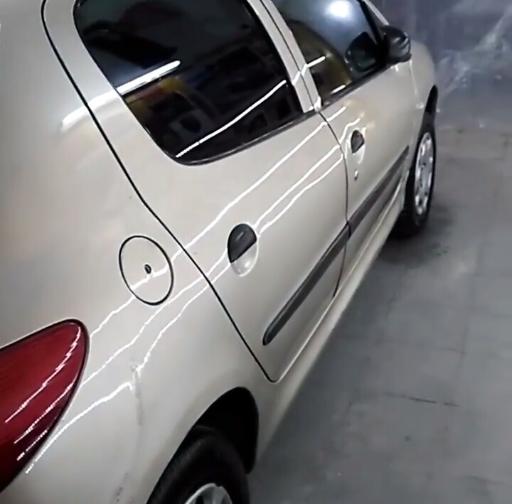 عکس پولیش سرامیکی خودرو نانو کینگ