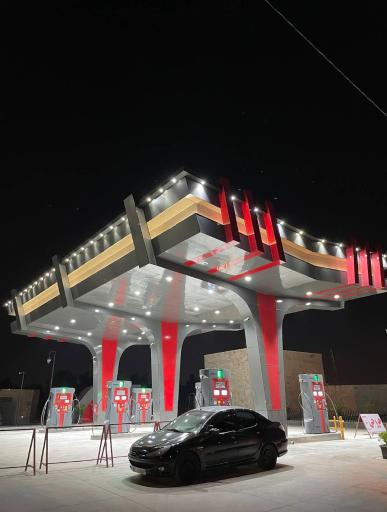 عکس جایگاه بنزین صادقی