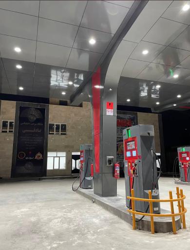 عکس جایگاه بنزین صادقی