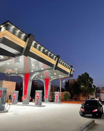 عکس جایگاه بنزین صادقی