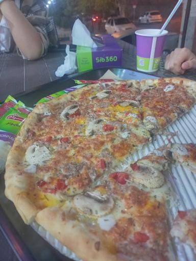 عکس پیتزا سیب ۳۶۰ شعبه پردیس