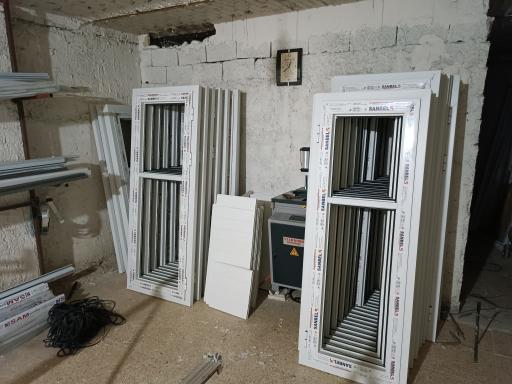 عکس درب پنجره دوجداره UPVC عباسی