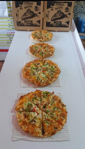 عکس پیتزا و ساندویچ تواضع