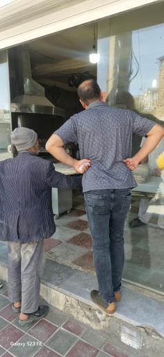 عکس نانوایی لواشی