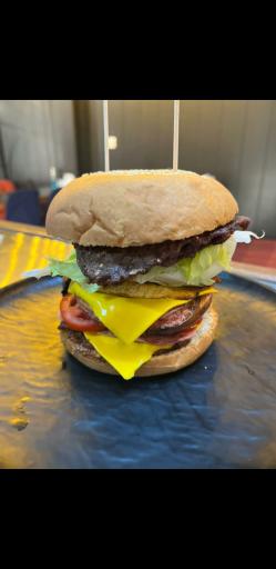 عکس فیل برگر زغالی