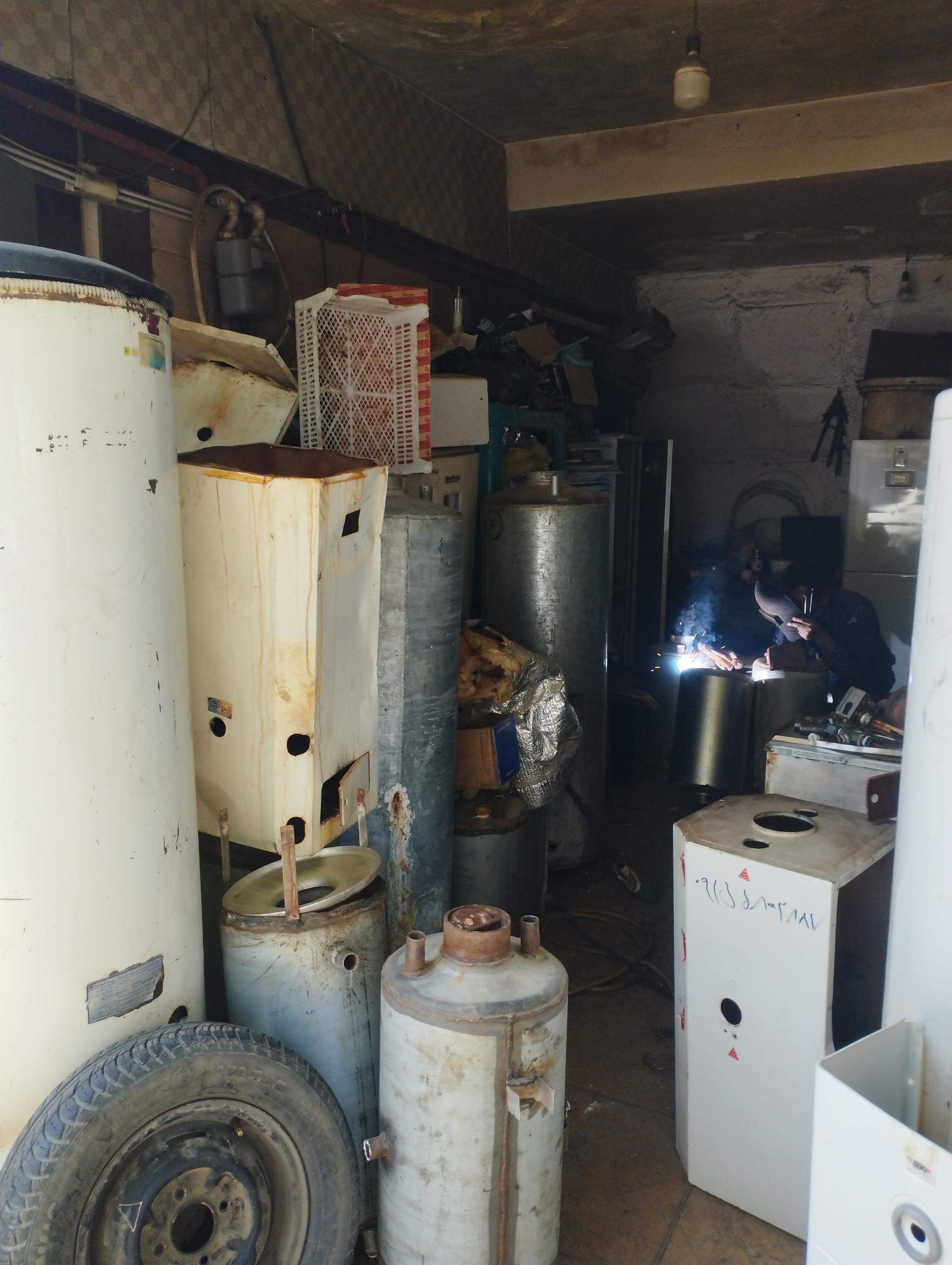 عکس تعمیرات پکیج آبگرمکن 