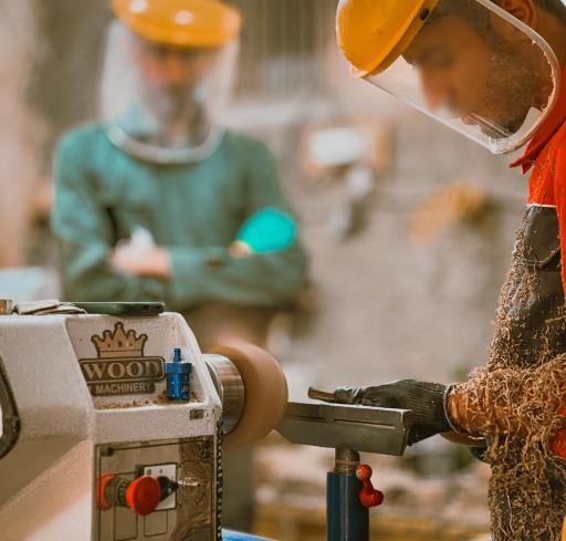 عکس تولید مصنوعات چوبی دال