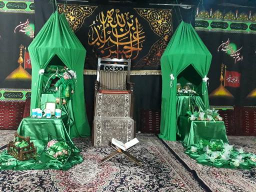 عکس حسینیه قمر بنی هاشم هیئت کردها