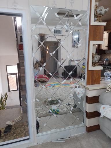 عکس شیشه بری ساختمانی الماس