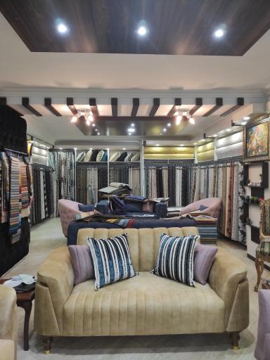 عکس گالری مبل و پارچه نوری