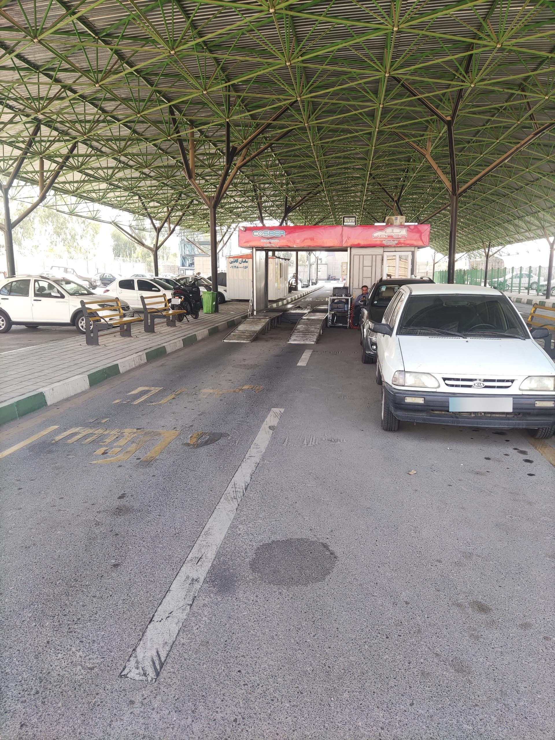 عکس معاینه فنی سیار شماره ۹ کلاهدوز