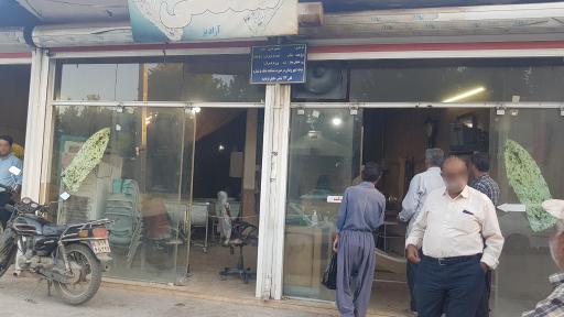 عکس نانوایی سنگکی سلیمی