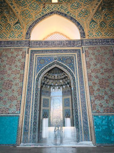 عکس مسجد جامع زاویه یزد