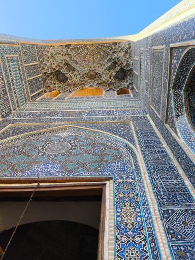 عکس مسجد جامع زاویه یزد