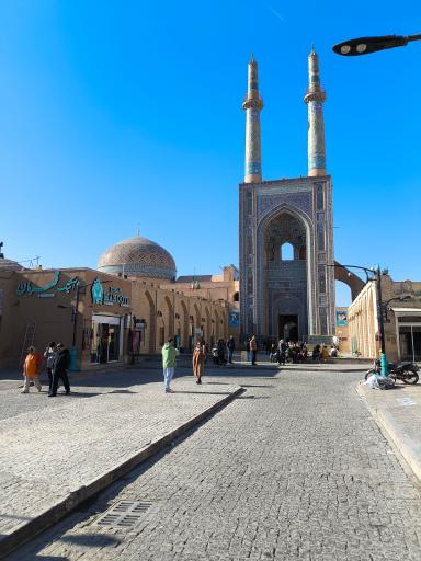 عکس مسجد جامع زاویه یزد
