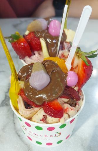 عکس آبمیوه بستنی پامچال