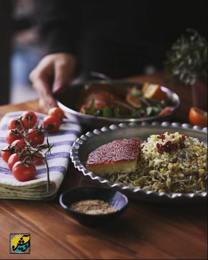 عکس غذای خانگی آویشن شعبه سلمان فارسی