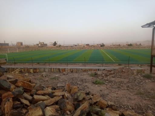 عکس زمین چمن مصنوعی