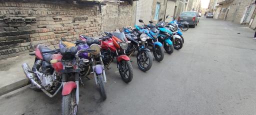 عکس موتور سیکلت مصدق