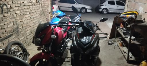 عکس موتور سیکلت مصدق