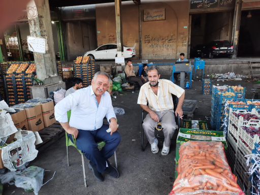 عکس بازار میوه و تره بار