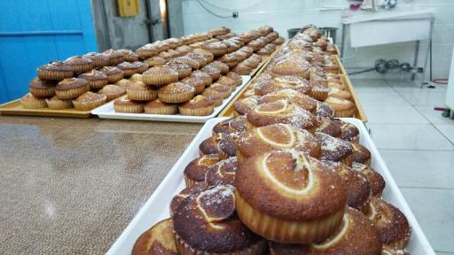 عکس کارگاه تولید باقلوا