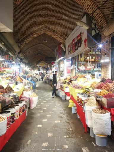 عکس بازار تاریخی اردبیل