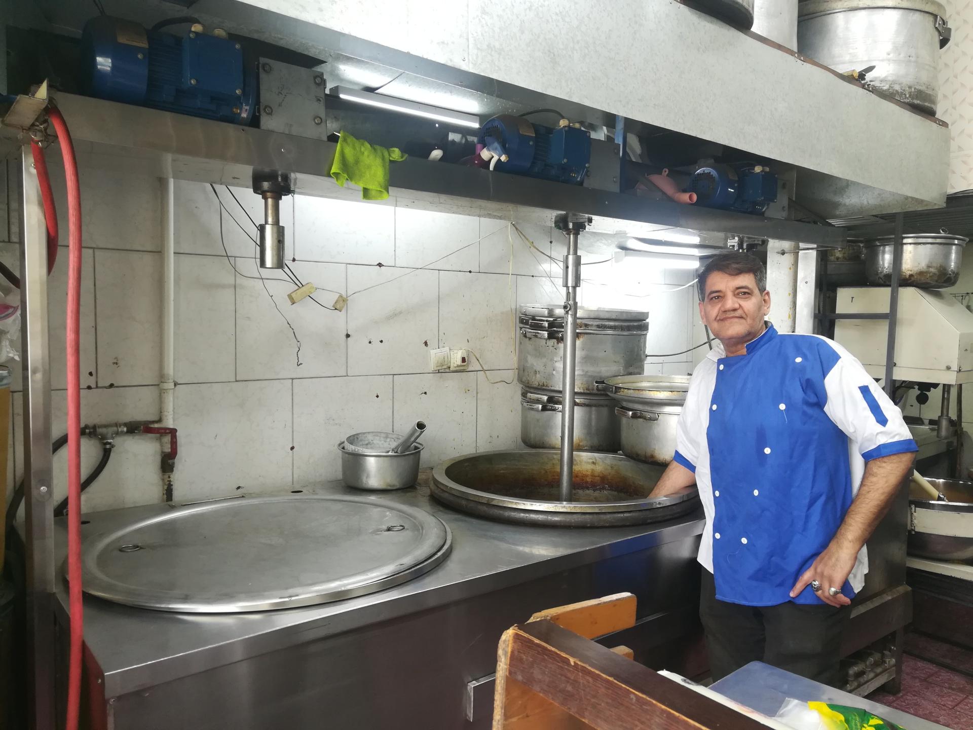 عکس آشپزی و بریانی سعید