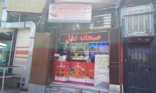 عکس آشپزی و بریانی سعید