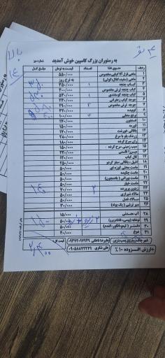 عکس رستوران کاسپین