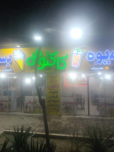 عکس آبمیوه و بستنی کاکتوس