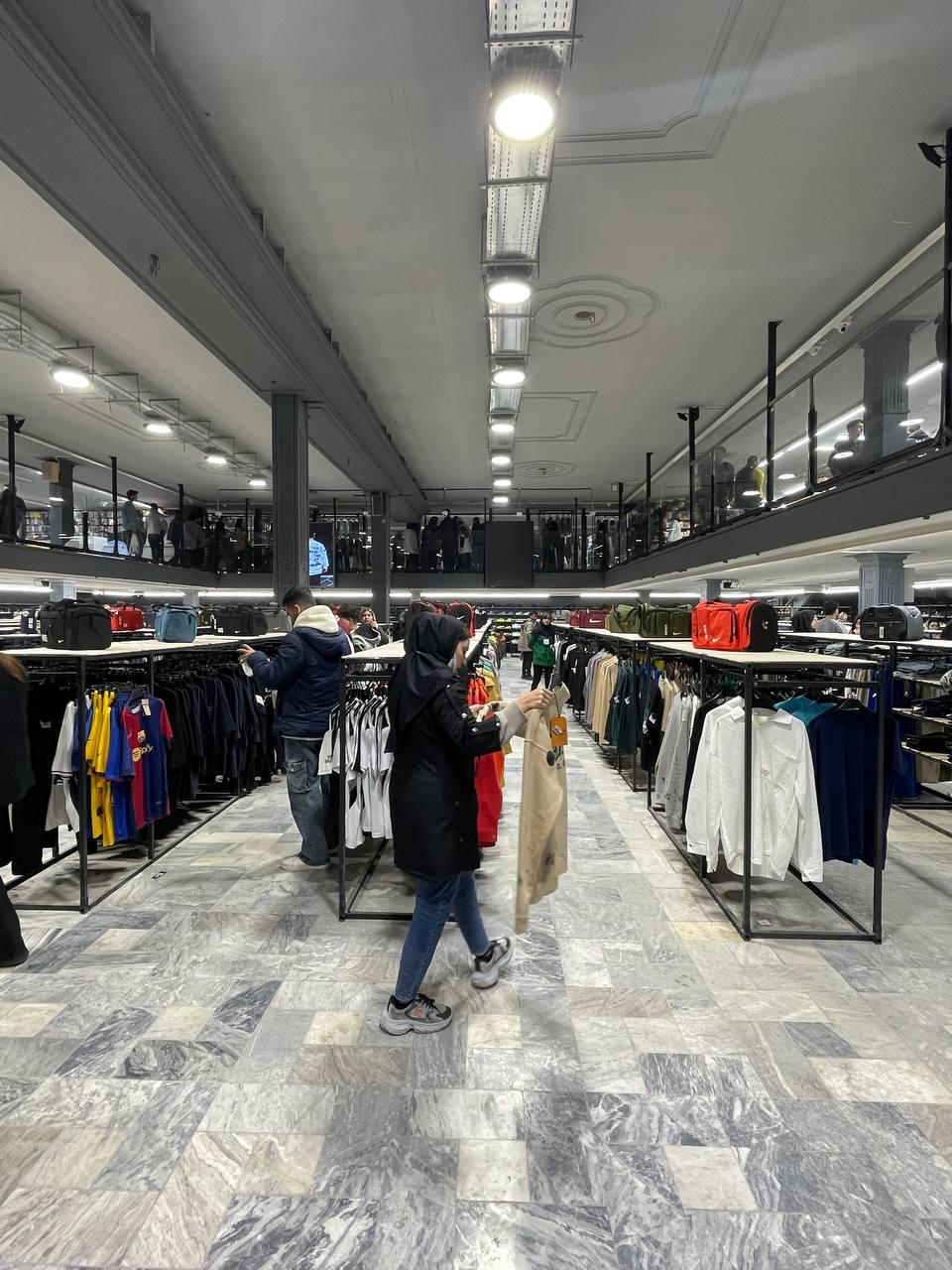 عکس مجموعه کیف کفش پوشاک شهر آبی