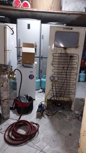 عکس تعمیرگاه یخچال مصطفوی