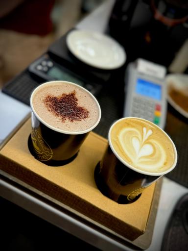 عکس قهوه زد