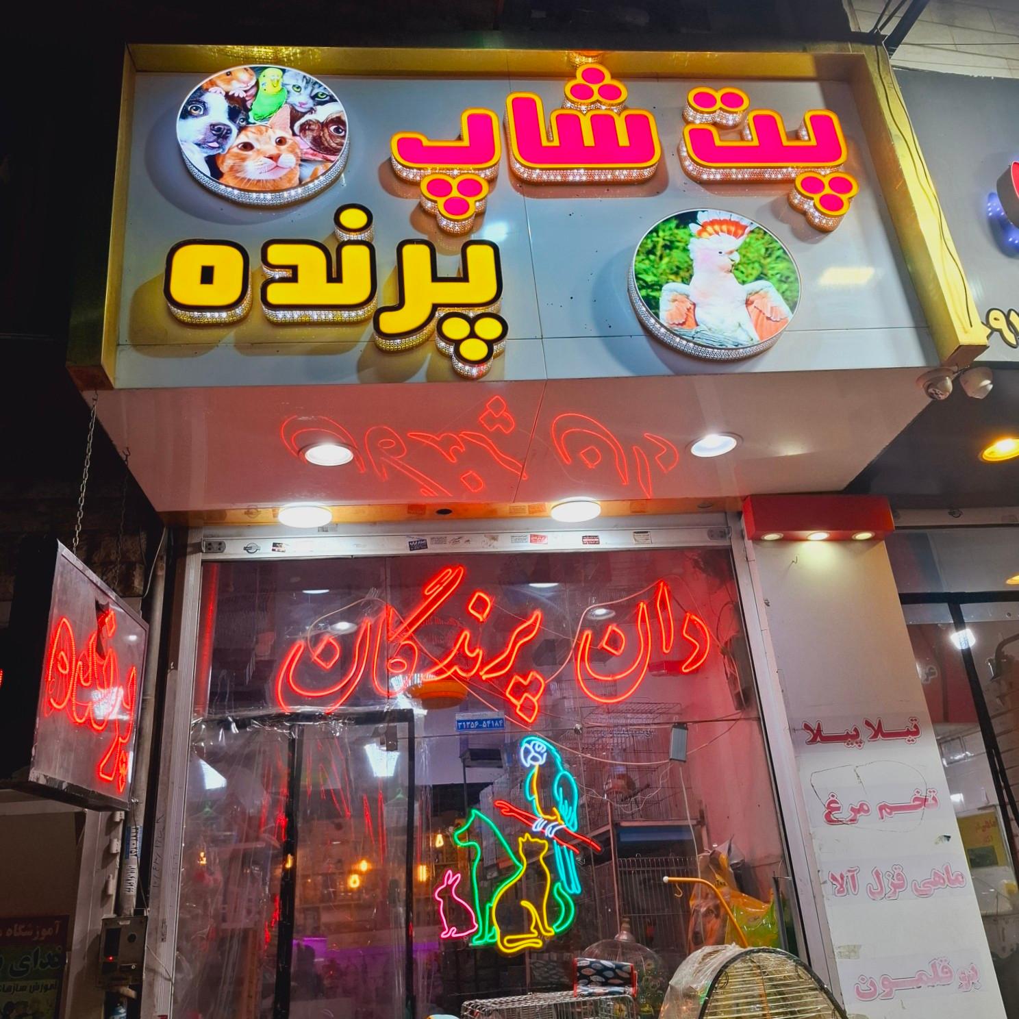 عکس پت شاپ پرنده بهشت 