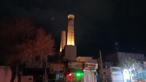 عکس سردر مدرسه غیاثیه (پامنار)