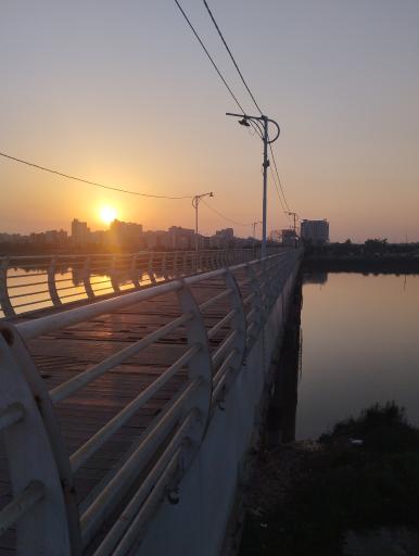 عکس پل طبیعت اهواز