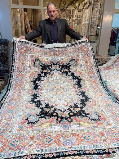عکس فرش دستبافت تبریز علی جعفری