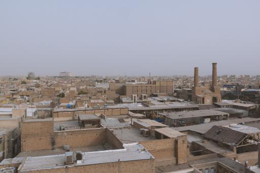 عکس سردر مدرسه غیاثیه (پامنار)