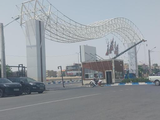 عکس ورودی اصلی میدان میوه و تره بار شهریار 