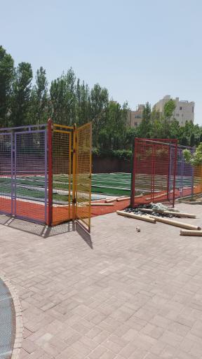 عکس زمین چمن مصنوعی فوتبال