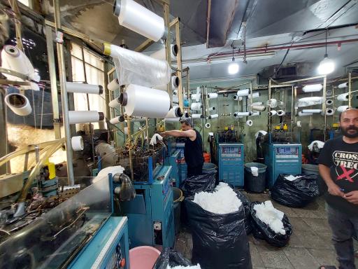 عکس تولیدی جوراب و لباس زیر جهانبخش