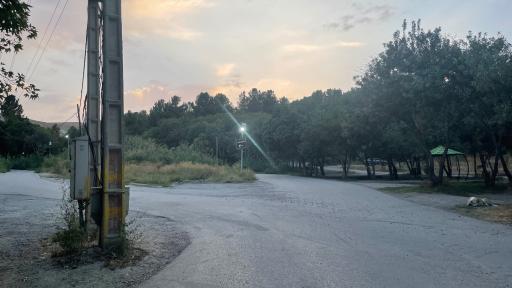عکس چشمه طبیعی پارک بابا امان